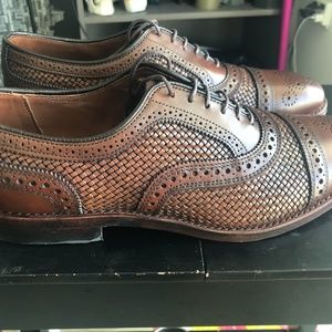 Allen Edmonds Strand Weave Chili 9d 